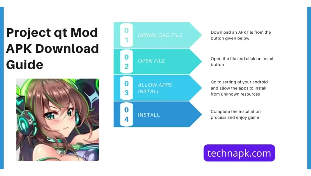 project qt mod apk download guide