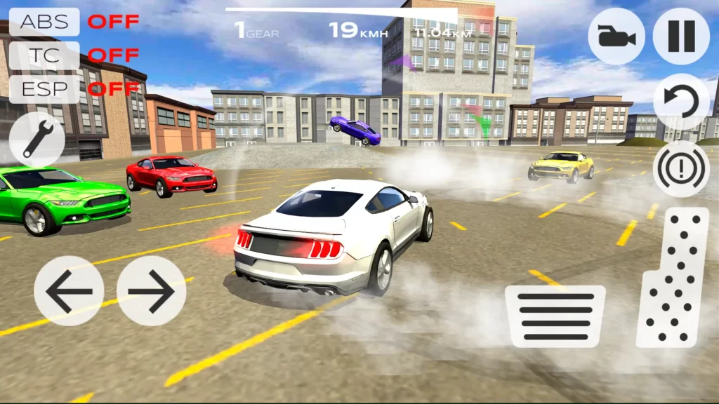 Variety of Intuitive Controls in multiplayer driving stimulator mod apk