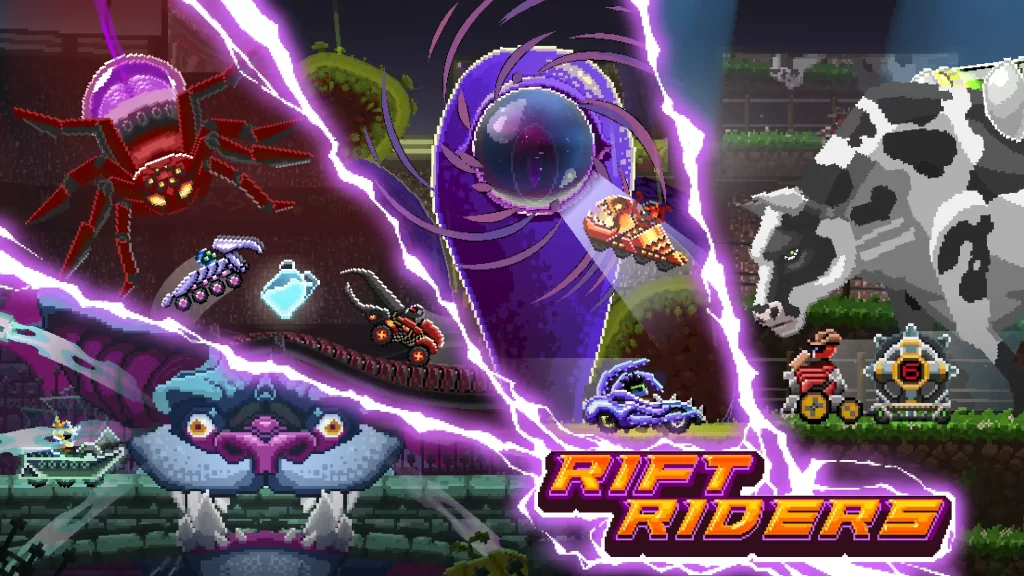 riders in Drive Ahead! MOD APK Menu