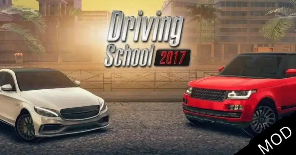 driving school 2017 mod apk cover image