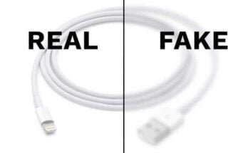 how do check mobile charger cable is fake or original