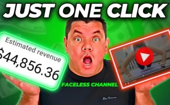How To Create a Faceless YouTube Channel Using AI To Make $1,495 in a Day With Just ONE CLICK!