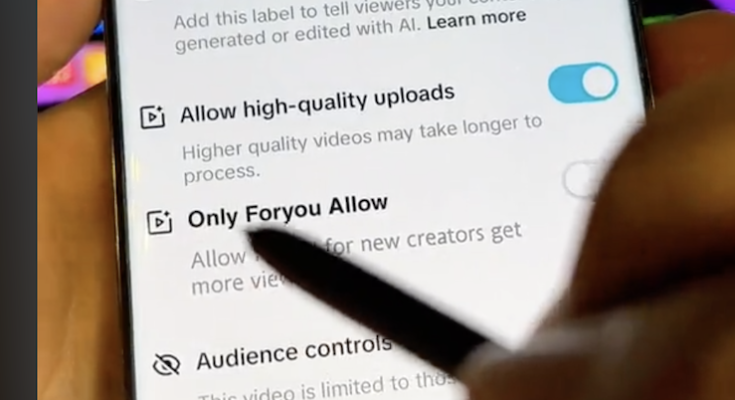 Understanding the "Only For You" Allow Option on TikTok