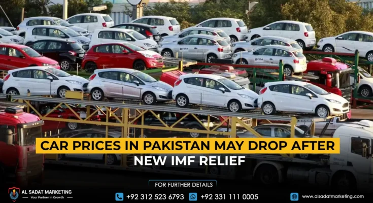 Car prices in Pakistan may drop after new IMF relief